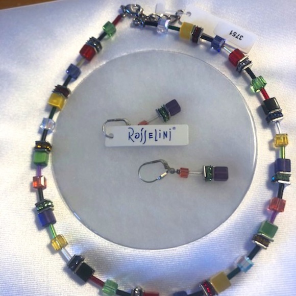 Coeur de Lion Jewelry - Coeur de lion Geocube Necklace and Earrings